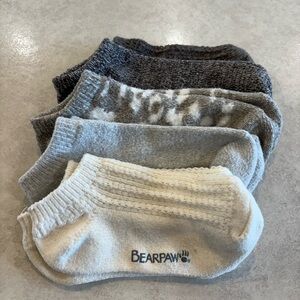Womens Bearpaw Ankle Socks